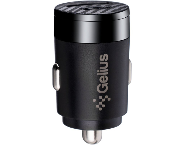 Автомобильное зарядное устройство Gelius Pro Inch Twix (GP-CC010 USB+Type-C QC/PD)(30 Watt) Black