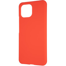 Чехол-силикон оригинал 99% Soft Matte Samsung A037, A03S Red
