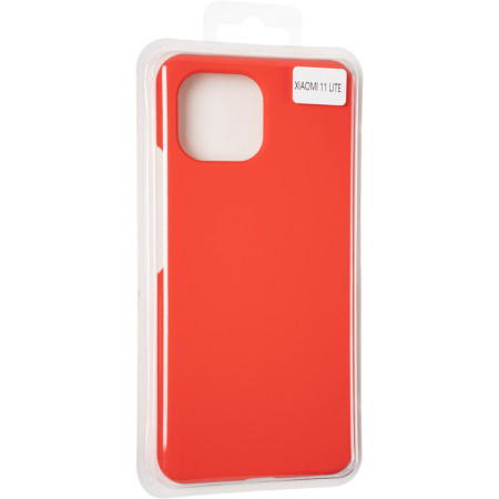 Чехол-силикон оригинал 99% Soft Matte Samsung A037, A03S Red