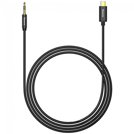Кабель AUX Baseus Yiven Type-C/3.5mm (CAM01-01) (Черный / Black)