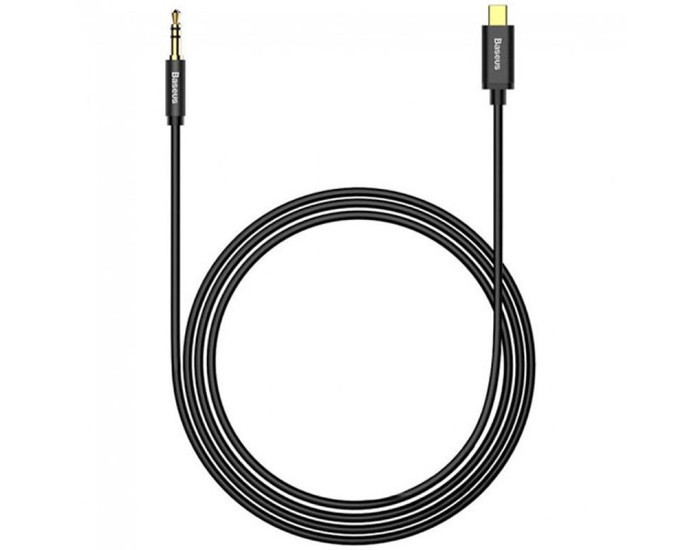 Переходник AUX Baseus Yiven Type-C to 3.5mm (CAM01-01) черный