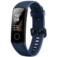 Ремешок для Honor Band 4/5 Silicone Carbon, blue