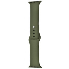 Силиконовый ремешок для Apple Watch Series 38/40 mm (Зеленый / Olive Green)