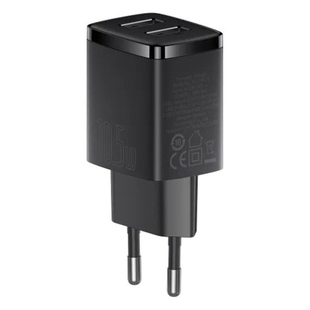 Сетевое зарядное устройство Baseus Compact Charger 10.5W (CCXJ01) (черный \ Black)