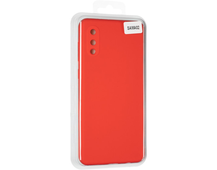 Чехол-силикон 99% Soft Matte Case Samsung A022, A02 Red