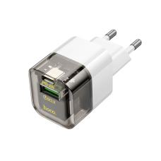 Сетевое зарядное устройство Hoco C131A Platium (PD30W/QC3.0) Black