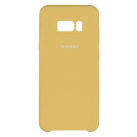 Чехол-силикон оригинал Soft Matte Samsung G955 S8 Plus Gold