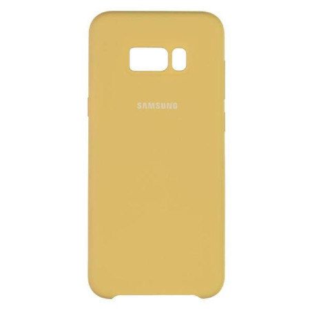 Чехол-силикон оригинал Soft Matte Samsung G955 S8 Plus Gold