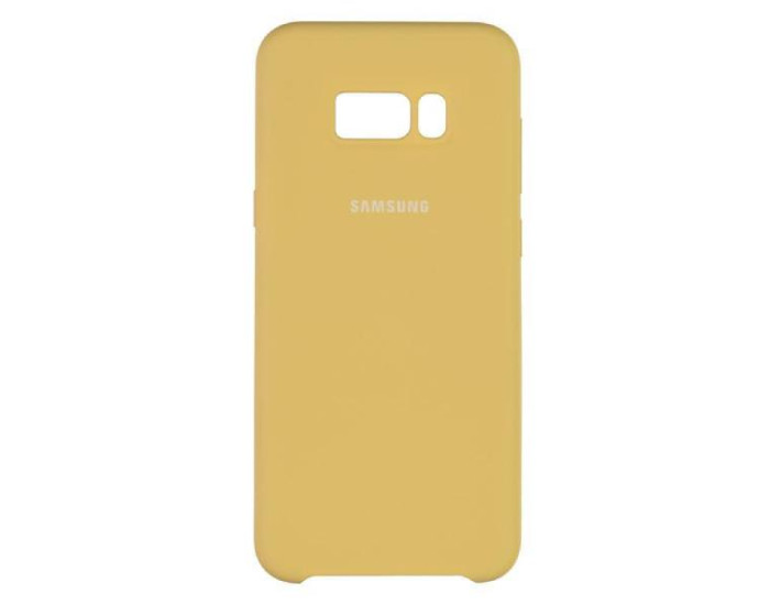 Чехол-силикон оригинал Soft Matte Samsung G955 S8 Plus Gold