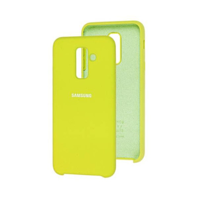 Чохол-силікон оригінал Soft Matte Samsung A605 A6 Plus - 2018 Citric