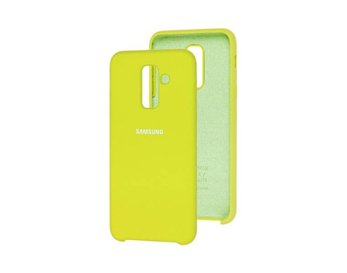 Чехол-силикон оригинал Soft Matte Samsung A605 A6 Plus - 2018 Citric