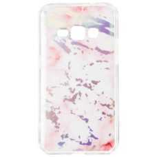 Чехол-силикон Baseus Mramor Shine Samsung J120 J1 - 2016 Pink