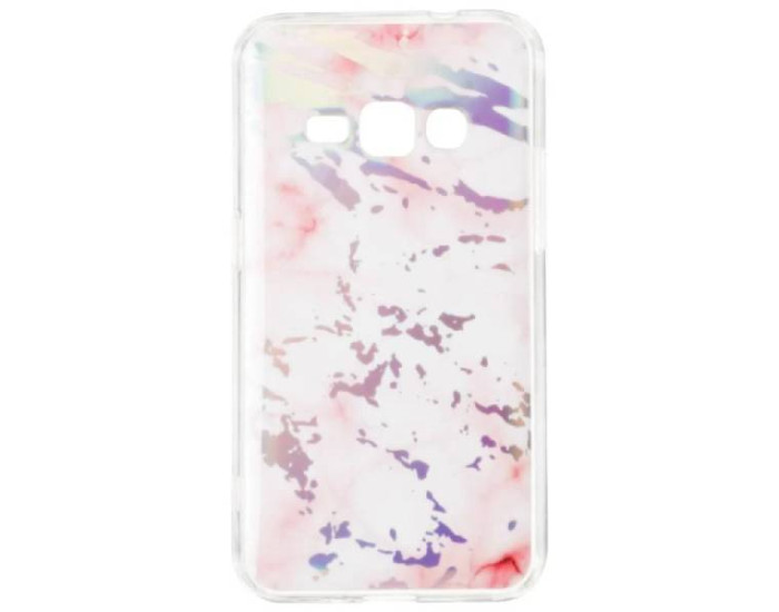 Чехол-силикон Baseus Mramor Shine Samsung J120 J1 - 2016 Pink