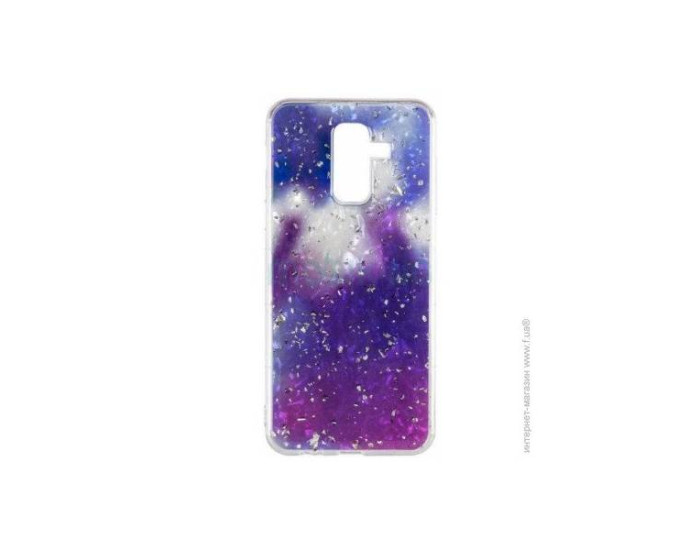 Чехол-силикон Baseus Light Stone Samsung A605 A6 Plus - 2018 Violet