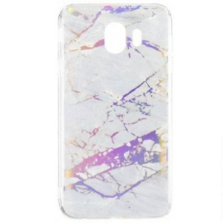 Чехол-силикон Baseus Mramor Shine Samsung A600 A6 - 2018 Light Blue