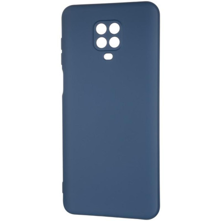 Чехол-силикон оригинал Full Soft Case Xiaomi Redmi Note 9 Pro Max / Note 9 Pro / Note 9S Dark Blue