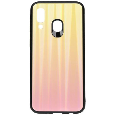 Чохол-силікон Aurora Glass Xiaomi Redmi 7 Pink