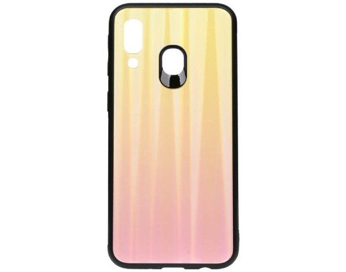 Чехол-силикон Aurora Glass Xiaomi Redmi 7 Pink