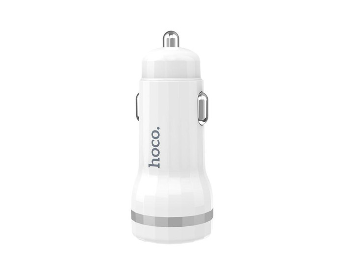 Автомобильное зарядное устройство Hoco Z27A (1USB/3A/QC3.0/18W) White