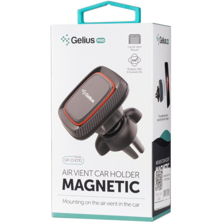 Автодержатель магнитный Gelius Pro (GP-CH010) Black