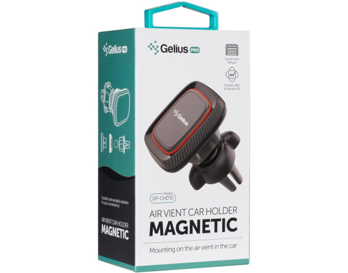Автодержатель магнитный Gelius Pro (GP-CH010) Black