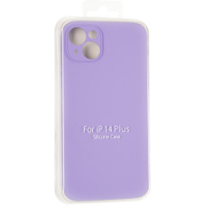 Чехол-силикон оригинал Full Soft Matte iPhone 14 Plus, Lilac