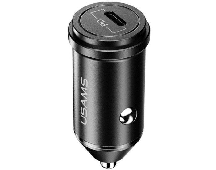 Автомобильное зарядное устройство Usams C14 QC(3A) Type-C (US-CC095) black