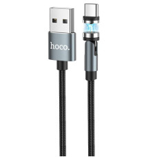 Кабель-магнітний Hoco U94 Universal Rotating Type-C 1.2m (Чорний \ Black)