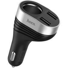 Автомобільне зарядний пристрій Hoco Z29 Regal C-Lighter C-Charger (2USB/Car Socket/3.1A/LCD) Black