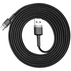 Кабель USB Baseus Cafule USB to Type-C (3m) Black (CATKLF-CG1)