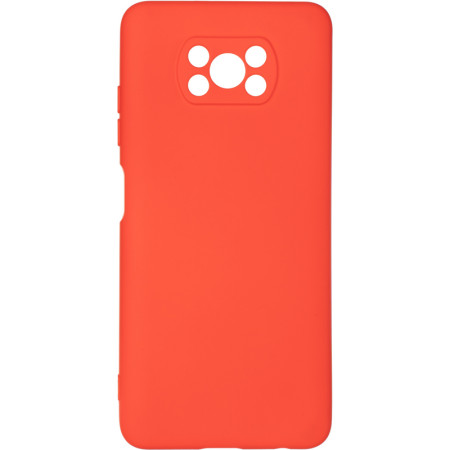 Чехол-силикон оригинал Full Soft Case Xiaomi Poco X3 / X3 Pro / X3 NFC Red