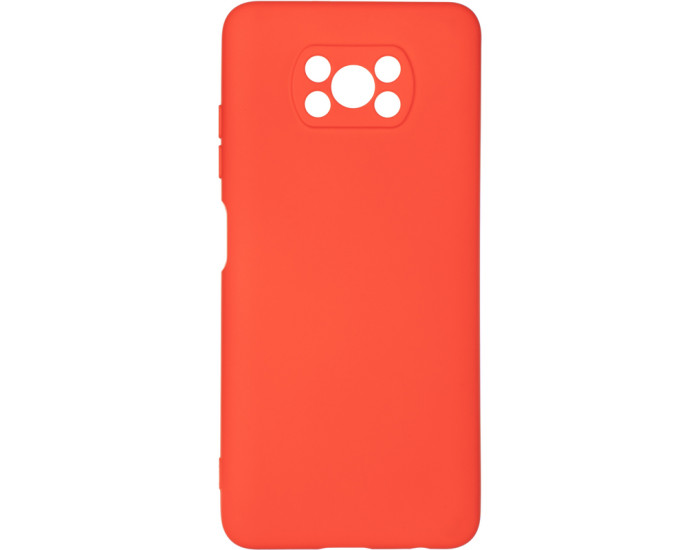 Чохол-силікон оригінал Full Soft Case Xiaomi Poco X3 / X3 Pro / X3 NFC Red