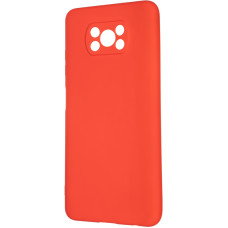 Чохол-силікон оригінал Full Soft Case Xiaomi Poco X3 / X3 Pro / X3 NFC Red