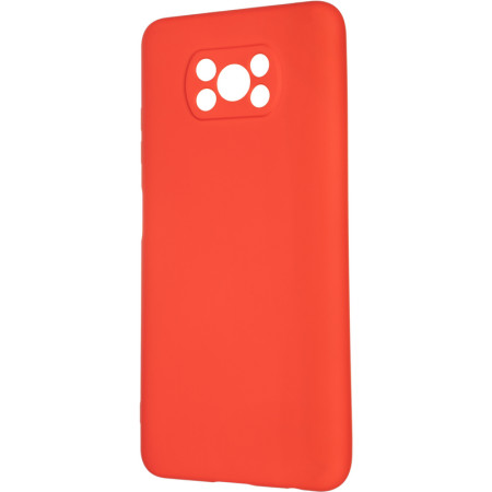 Чехол-силикон оригинал Full Soft Case Xiaomi Poco X3 / X3 Pro / X3 NFC Red