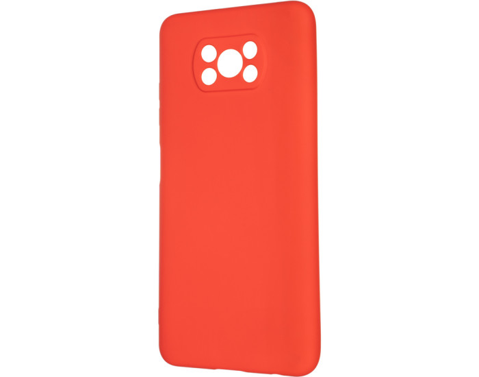 Чохол-силікон оригінал Full Soft Case Xiaomi Poco X3 / X3 Pro / X3 NFC Red