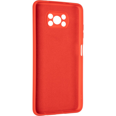 Чехол-силикон оригинал Full Soft Case Xiaomi Poco X3 / X3 Pro / X3 NFC Red