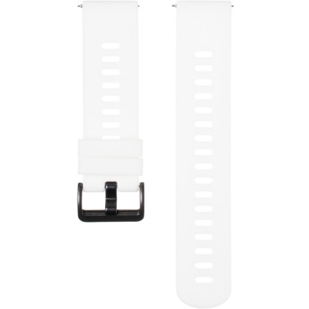 Ремешок силиконовый Xiaomi Amazfit GTR 42mm /GTS/BIP/BIP lite 22mm  (Белый / White)