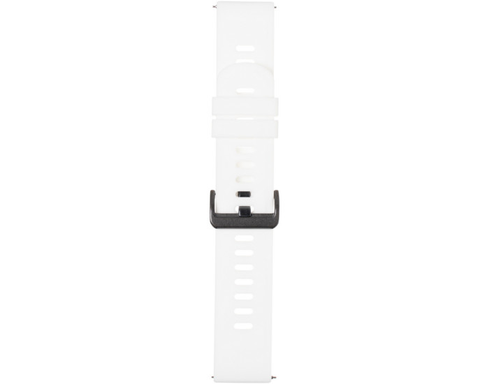 Ремінець силіконовий Xiaomi Amazfit GTR 42mm /GTS/BIP/BIP lite 22mm (Білий / White)