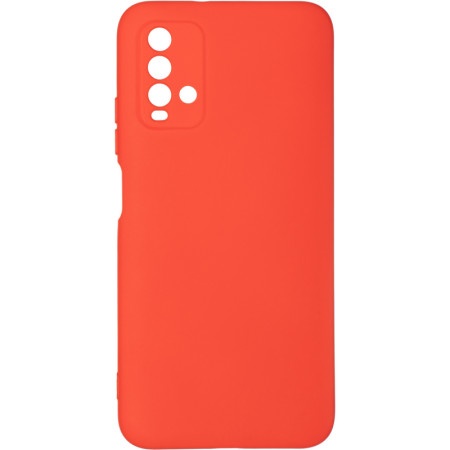 Чехол-силикон оригинал Full Soft Matte Xiaomi Redmi 9T/Poco M3 Red (Класс B)