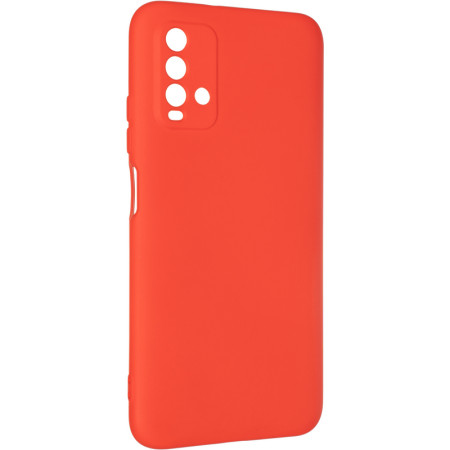 Чехол-силикон оригинал Full Soft Matte Xiaomi Redmi 9T/Poco M3 Red (Класс B)