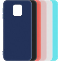 Чохол-силікон оригінал Full Soft Case Xiaomi Redmi Note 9 Pro Max / Note 9 Pro / Note 9S Pink Sand