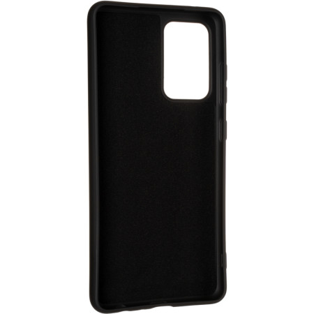 Чехол-силикон оригинал Full Soft Matte Samsung A52, A525 Black
