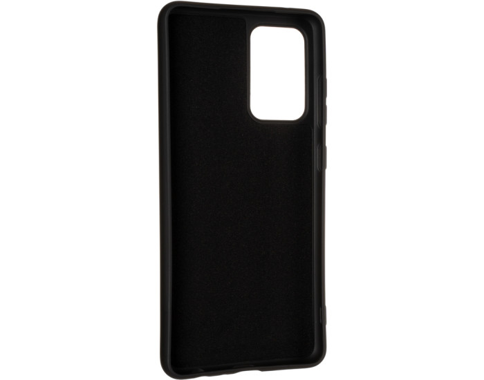 Чехол-силикон оригинал Full Soft Matte Samsung A52, A525 Black