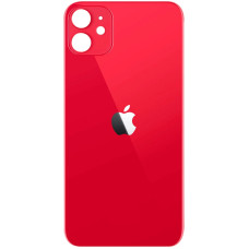 Задняя панель корпуса для iPhone 11, Red (Big Hole) (Класс C)