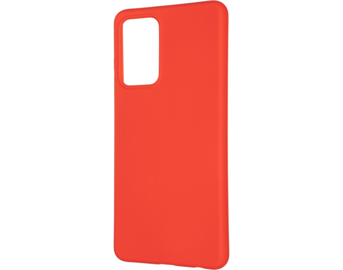 Чехол-силикон оригинал Full Soft Matte Samsung A52, A525 Red