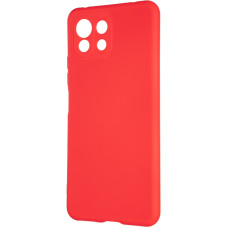 Чехол-силикон оригинал Full Soft Matte Xiaomi Mi11 Lite Red
