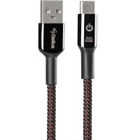 Кабель USB Gelius Pro Smart GP-U08c Type-C (1m) (черный \ Black)