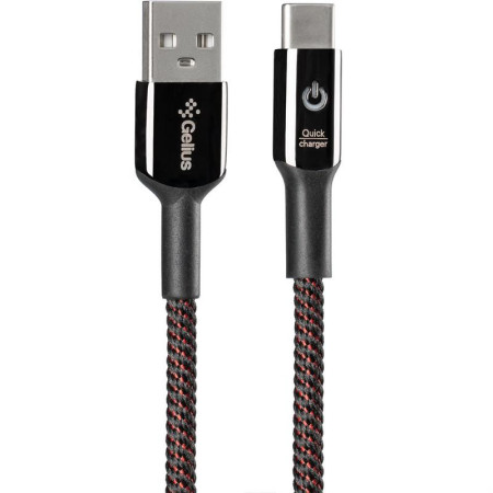 Кабель USB Gelius Pro Smart GP-U08c Type-C (1m) (черный \ Black)