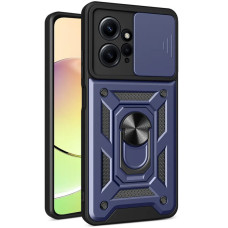 Чехол-Ударопрочный Camshield Serge Ring Xiaomi Note 12 4G (Синий/Blue)