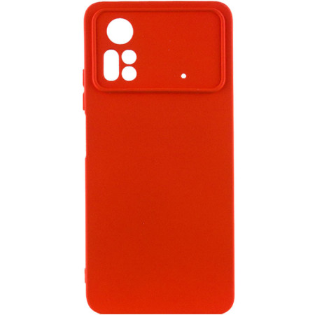 Чехол-силикон Cover Lakshmi Full Camera Xiaomi Poco X4 Pro 5G, (Красный / Red)